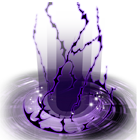 紫色雷电魔法炫光 缩略图