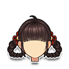 红结贺春发饰 缩略图