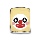 小丑纸袋发饰女 缩略图