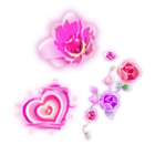 爱心玫瑰前景 缩略图