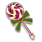 紫色棒棒糖手杖 缩略图