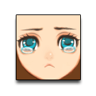 委屈美眉脸 缩略图