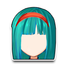 绿色垂顺直发 缩略图