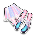 粉恋心晴下装 缩略图