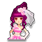 紫色魅惑婚纱套装 缩略图