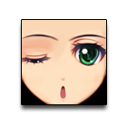 浅眯绿瞳脸 缩略图