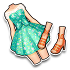 心蝶绿绮礼服 缩略图