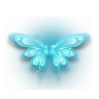 蓝情蝶姬翅膀 缩略图