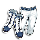 白色长裤配系带皮靴 缩略图