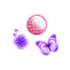 花花蝴蝶前景 缩略图