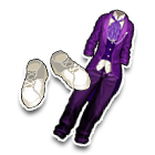 紫色复古贵族服饰 缩略图