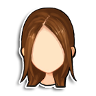 流行褐色直发 缩略图