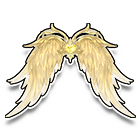 霜雪金月翅膀 缩略图