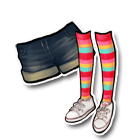 缤纷彩虹下装 缩略图