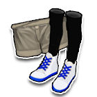 褶皱夏日短裤 缩略图