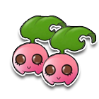 魔力粉樱桃尾挂 缩略图