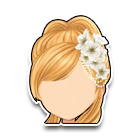 白色淑女盘发 缩略图