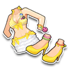 明媚夏日少女服饰 缩略图