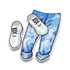 扎染牛仔裤 缩略图