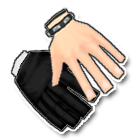 黑色魅力手套 缩略图