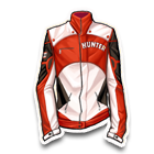 红色火焰赛车服上装 缩略图