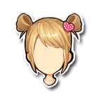 粉心发卡犄角辫 缩略图