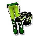 X-WIN绿队队服下装 缩略图