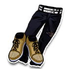 复古牛仔长裤 缩略图