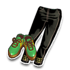 格纹边嘻哈裤 缩略图