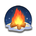 雪夜篝火 缩略图