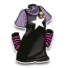 白星黑底上装 缩略图