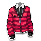 红色条纹毛衫 缩略图