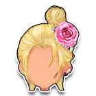 金色清爽盘发 缩略图