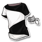 白与黑T恤 缩略图