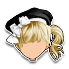 蝴蝶结礼帽清纯发型 缩略图