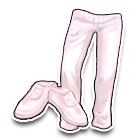 优雅淡粉西裤 缩略图