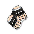 黑色半截露指手套 缩略图