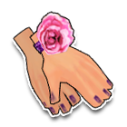 紫色花朵手饰 缩略图