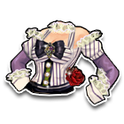 玫瑰条纹上装 缩略图