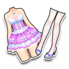 倾城烙色礼裙 缩略图