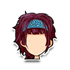 蓝色发带头饰 缩略图