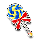 蓝色棒棒糖手杖 缩略图