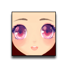 紫色晶晶脸 缩略图