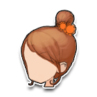 橙发夹蘑菇发型 缩略图