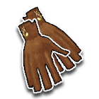 咖啡色牛崽手套 缩略图