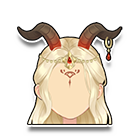 鎏焰圣角发饰 缩略图