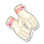 粉色蝴蝶结手套 缩略图