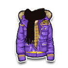 炫紫精灵羽绒服 缩略图