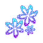 紫花争艳背景 缩略图