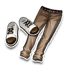 卡其休闲长裤 缩略图